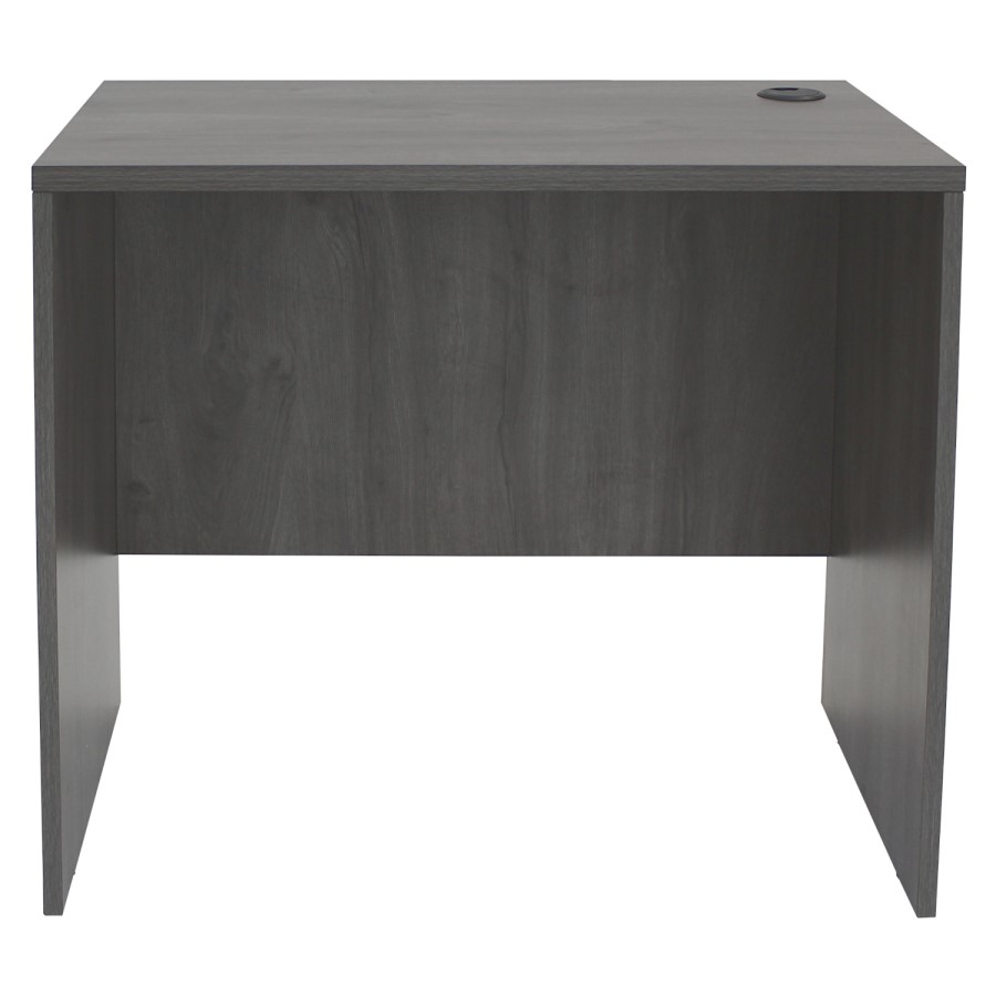 Small Dark Grey Wooden Desk - Denver