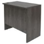 Small Dark Grey Wooden Desk - Denver