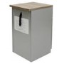 GRADE A1 - Denver Filing Cabinet - Light Grey