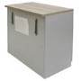Denver 2 Door Cupboard - Light Grey
