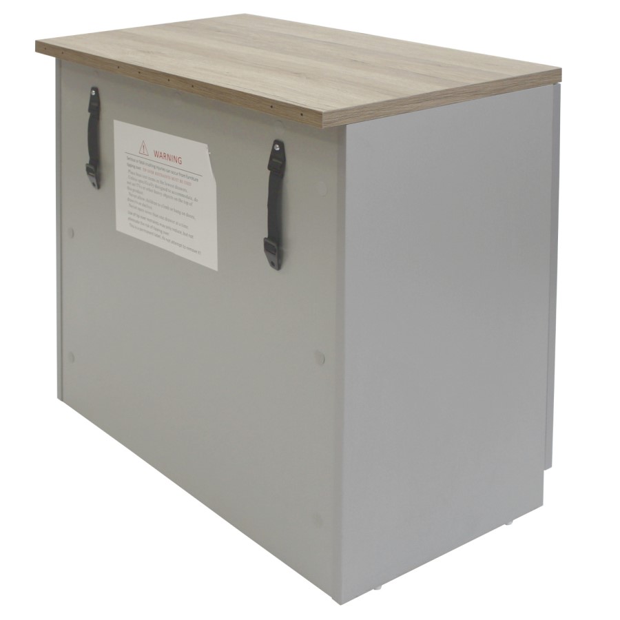 Denver 2 Door Cupboard - Light Grey