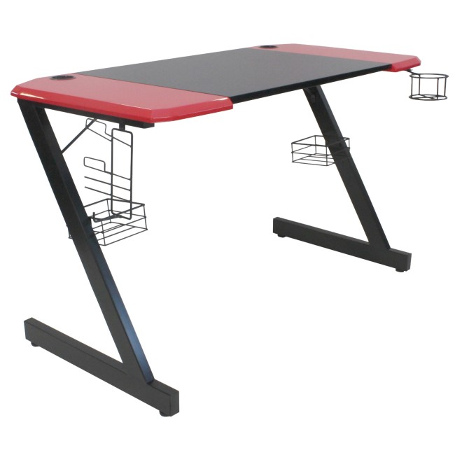 Black and Red Gaming Desk - Denver