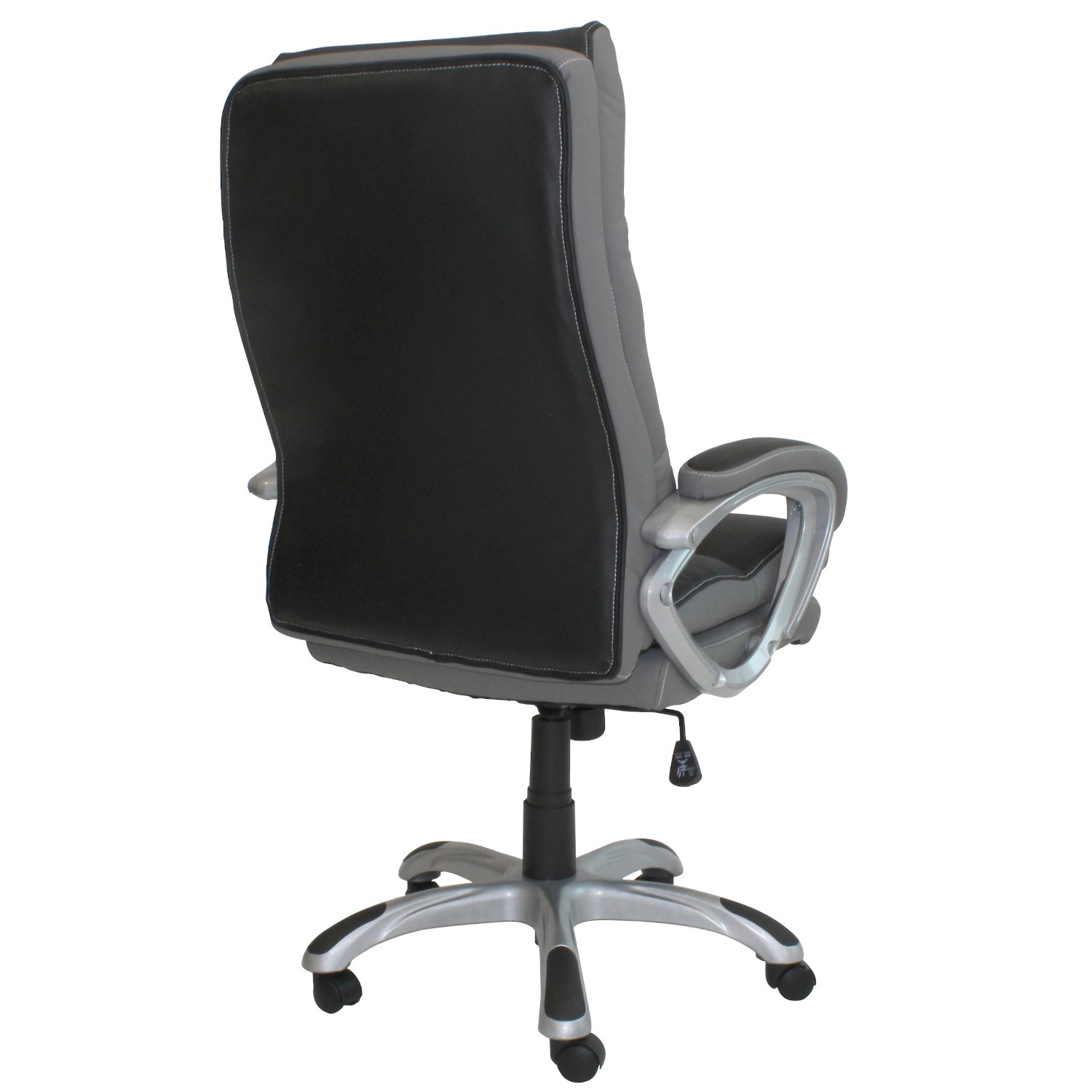 Denver Grey Padded Office Chair Furniture123