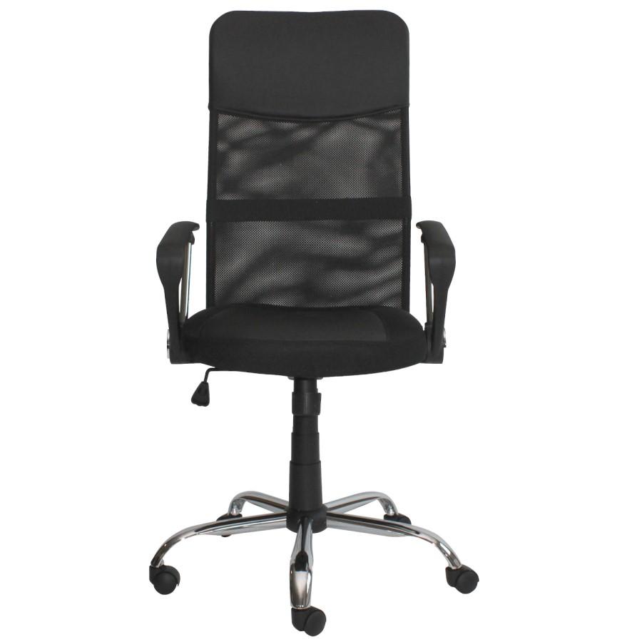 Black Mesh High Back Office Chair - Denver