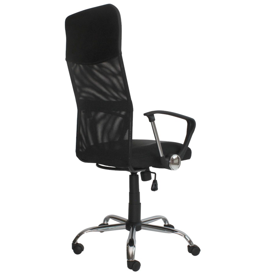 Black Mesh High Back Office Chair - Denver