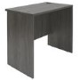 Smoked Oak Medium Desk 1 Door Cabinet Filing Cabinet & Wide Bookcase Set - Denver