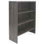 Smoked Oak Medium Desk & 2 Bookcase Set - Denver