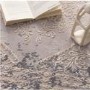 Distressed Persian Blue & Grey Rug - 150 x 80 cm - Medallion - Ripley