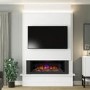 Be Modern 62" Media Wall Suite in Ash White - Oxton
