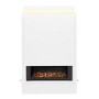 Be Modern Oxton White Media Wall Suite in Ash White 63 Inch