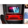 High Sleeper Gaming Pod Bed with Desk and Storage in Dark Grey - Loftpod Solo 1 - Kids Avenue