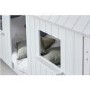 White Wooden House Cabin Bed - Nordic - Kids Avenue