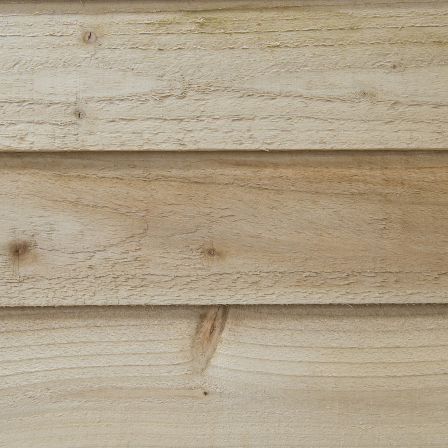 Forest Overlap Dip Treated 6x4 Apex Shed - No Window