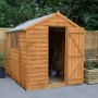 Forest Overlap Dip Treated 8x6 Apex Shed