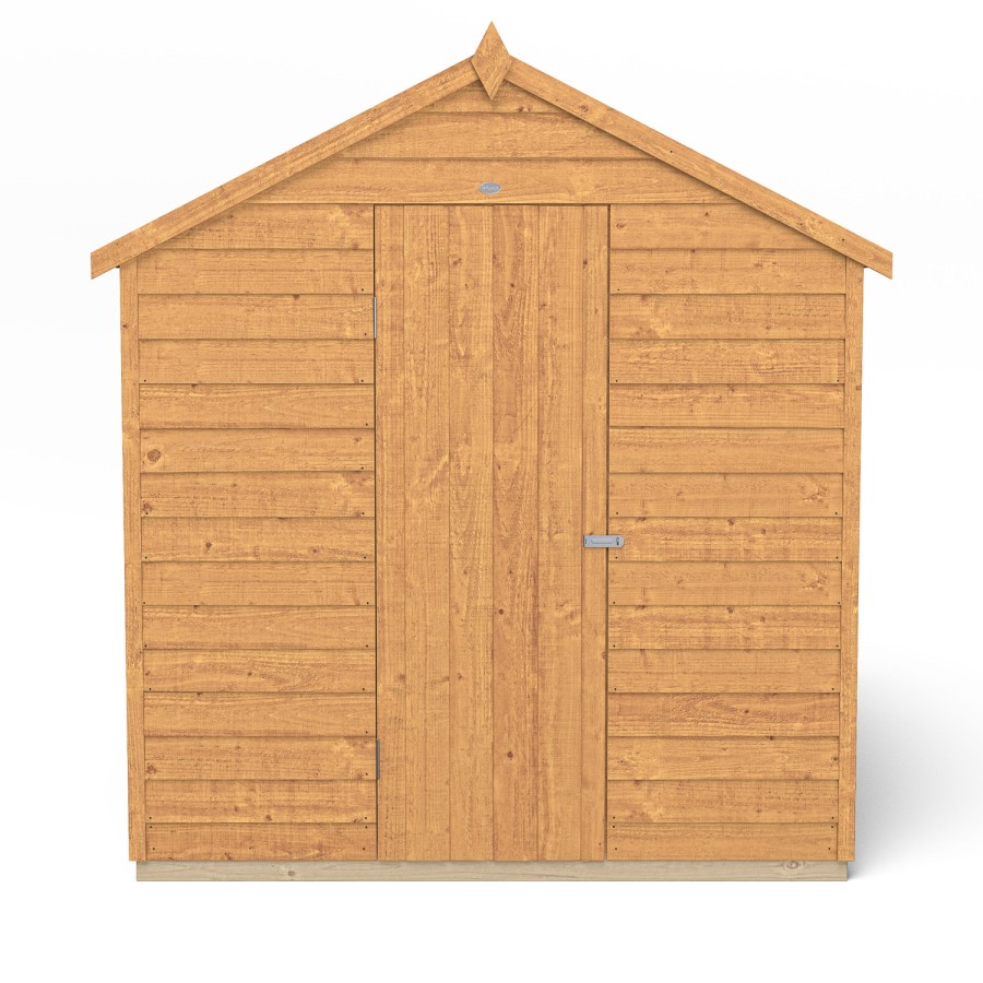 Forest Overlap Dip Treated 8x6 Apex Shed