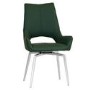 Revel Set Of 2 Swivel Dining Chairs - Green