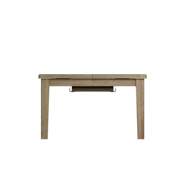 Solid Oak Extendable Dining Table 4-6 seater