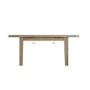 Solid Oak Extendable Dining Table 4-6 seater