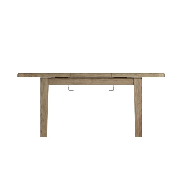 Solid Oak Extendable Dining Table 4-6 seater