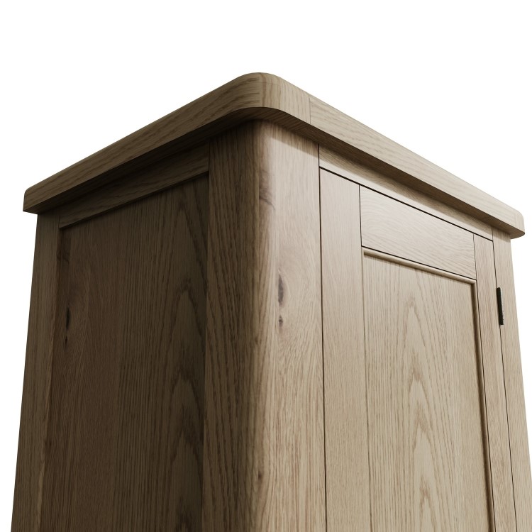 Smoked Oak Single Larder Unit