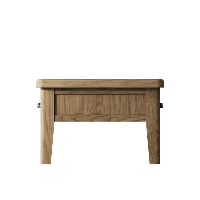 Rectangular Oak Coffee Table with Storage - Pegasus