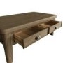Rectangular Oak Coffee Table with Storage - Pegasus