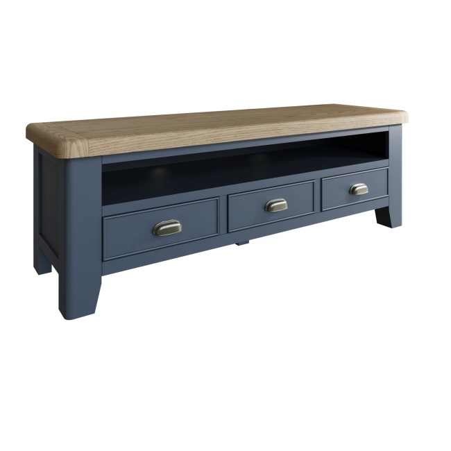 Oak & Blue TV Unit 150cm