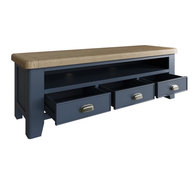 Oak & Blue TV Unit 150cm