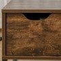 Rectangular Walnut Coffee Table with Storage - Ryder