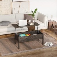 Rectangular Walnut Coffee Table with Storage - Ryder