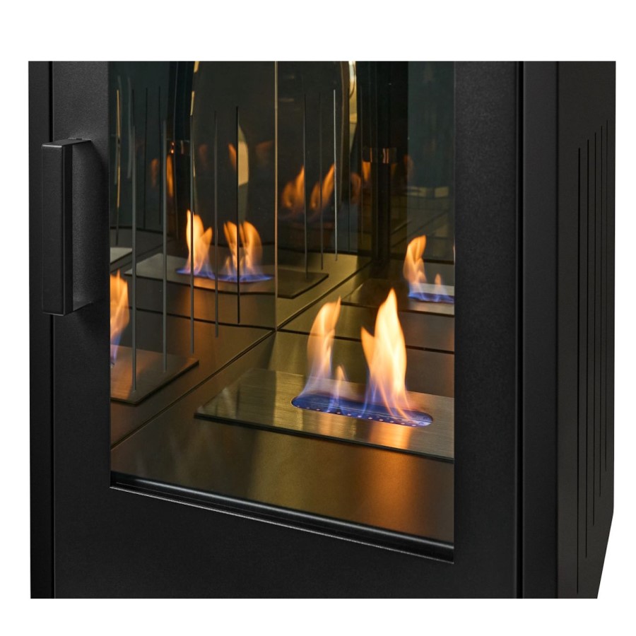 Bioethanol Wood Burning-Style Flueless Stove - Adam Bellini