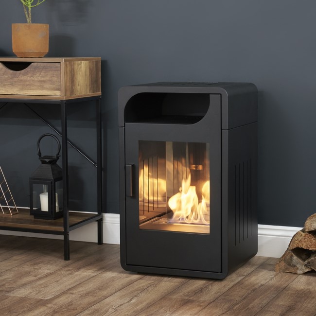 Adam Bellini Bioethanol Stove in Black