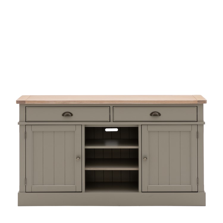 Eton 2 Door 2 Drawer Sideboard Sage Green - Caspian House