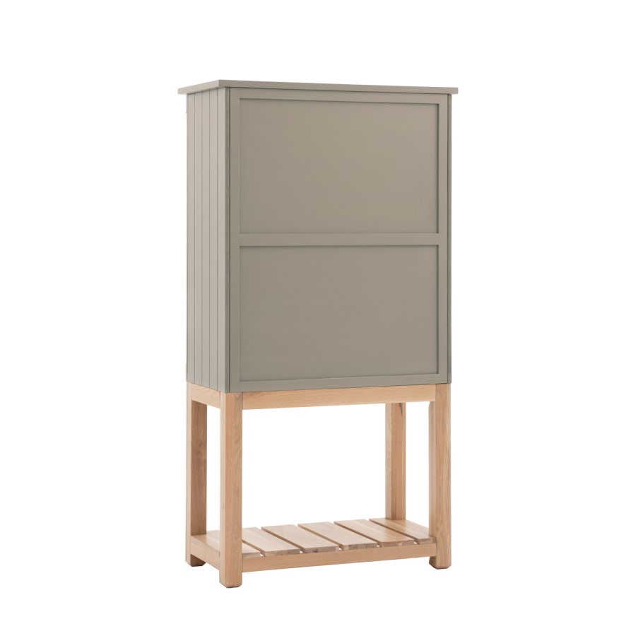 Eton Display Cabinet in Sage Green - Caspian House