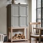Eton Display Cabinet in Sage Green - Caspian House