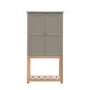Eton Display Cabinet in Sage Green - Caspian House