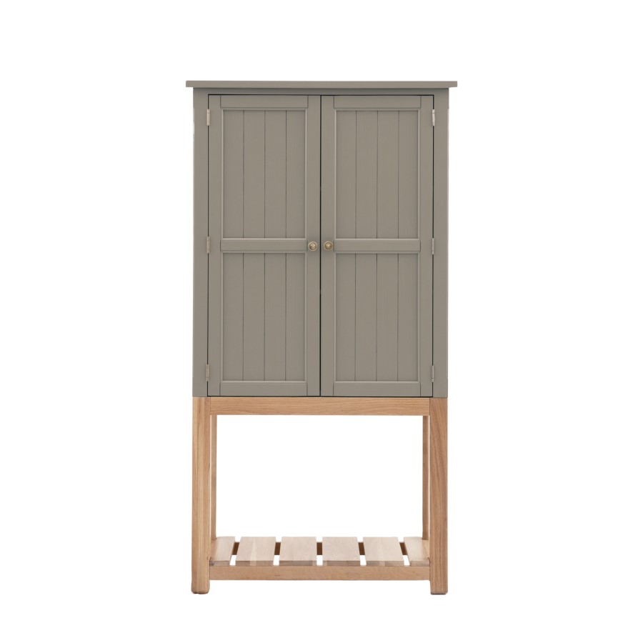 Eton Display Cabinet in Sage Green - Caspian House