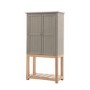 Eton Display Cabinet in Sage Green - Caspian House