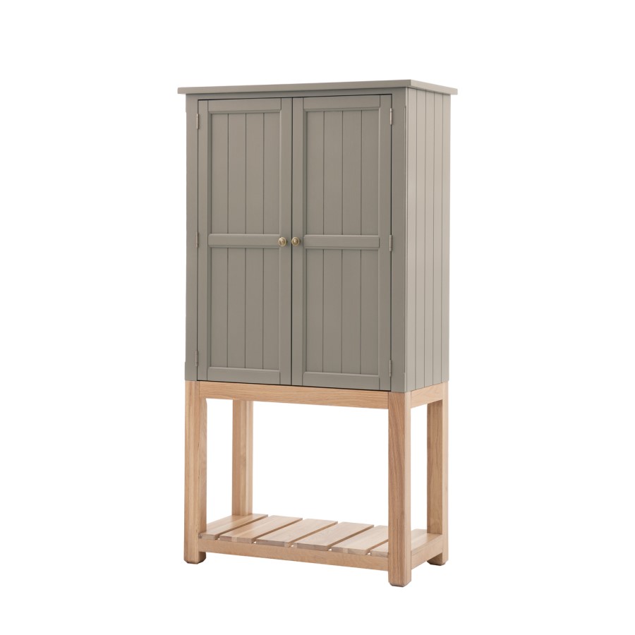 Eton Display Cabinet in Sage Green - Caspian House