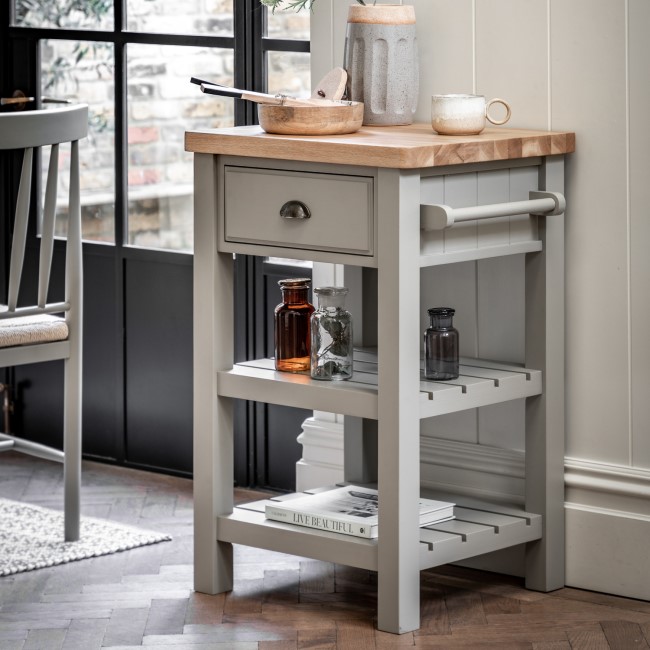 Eton Butchers Block Sage Green - Caspian House