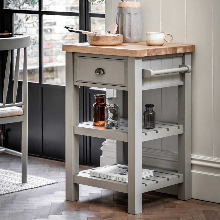 Eton Butchers Block Sage Green - Caspian House