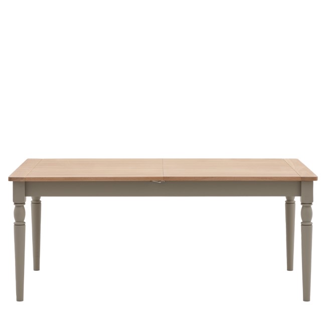 Eton Extendable Dining Table Sage Green- Seats 10 Caspian House