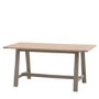 Eton Trestle Rectangle Farmhouse Dining Table Sage Green - Caspian House