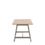 Eton Trestle Rectangle Farmhouse Dining Table Sage Green - Caspian House