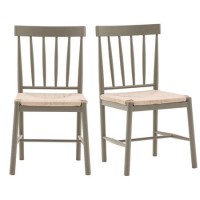 Eton Dining Chairs Set of 2 Sage Green - Caspian House