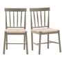 Eton Dining Chairs Set of 2 Sage Green - Caspian House