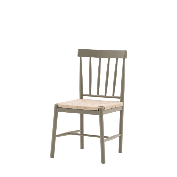 Set of 2 Sage Green Dining Chairs - Eton - Caspian House