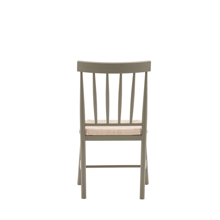 Set of 2 Sage Green Dining Chairs - Eton - Caspian House