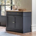 FOL105429 Eton 2 Door Sideboard Navy - Caspian House