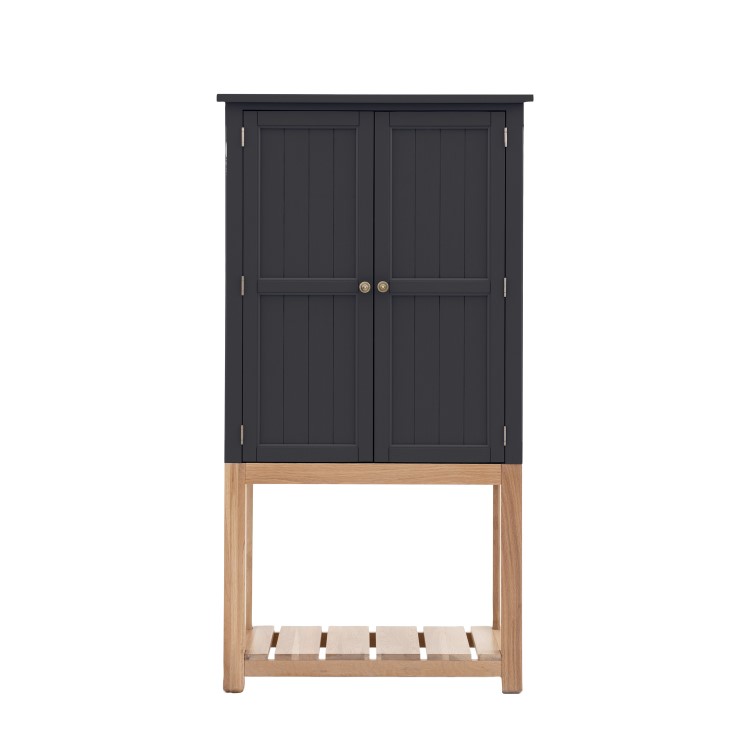 Eton Drinks Cabinet in Navy - Caspian House